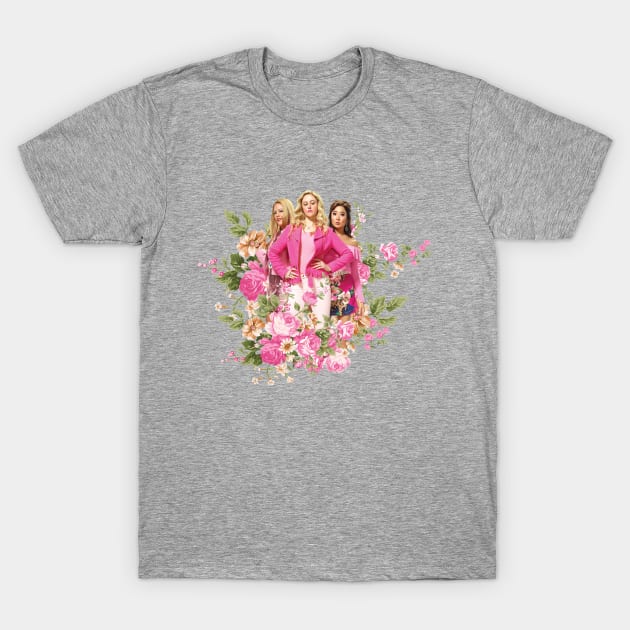 Mean Girls Broadway Floral T-Shirt by abrielleh99
